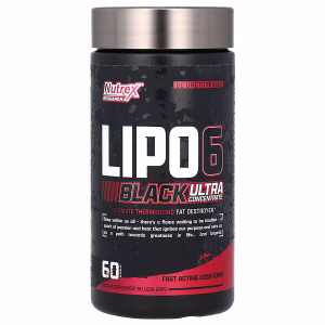 ליפו 6 הגרסה השחורה 60 כמוסות | Nutrex Lipo 6 ultra