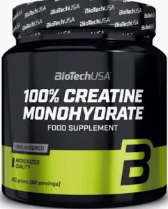 100% קריאטין מונוהידראט 300 גרם | BioTechUSA
